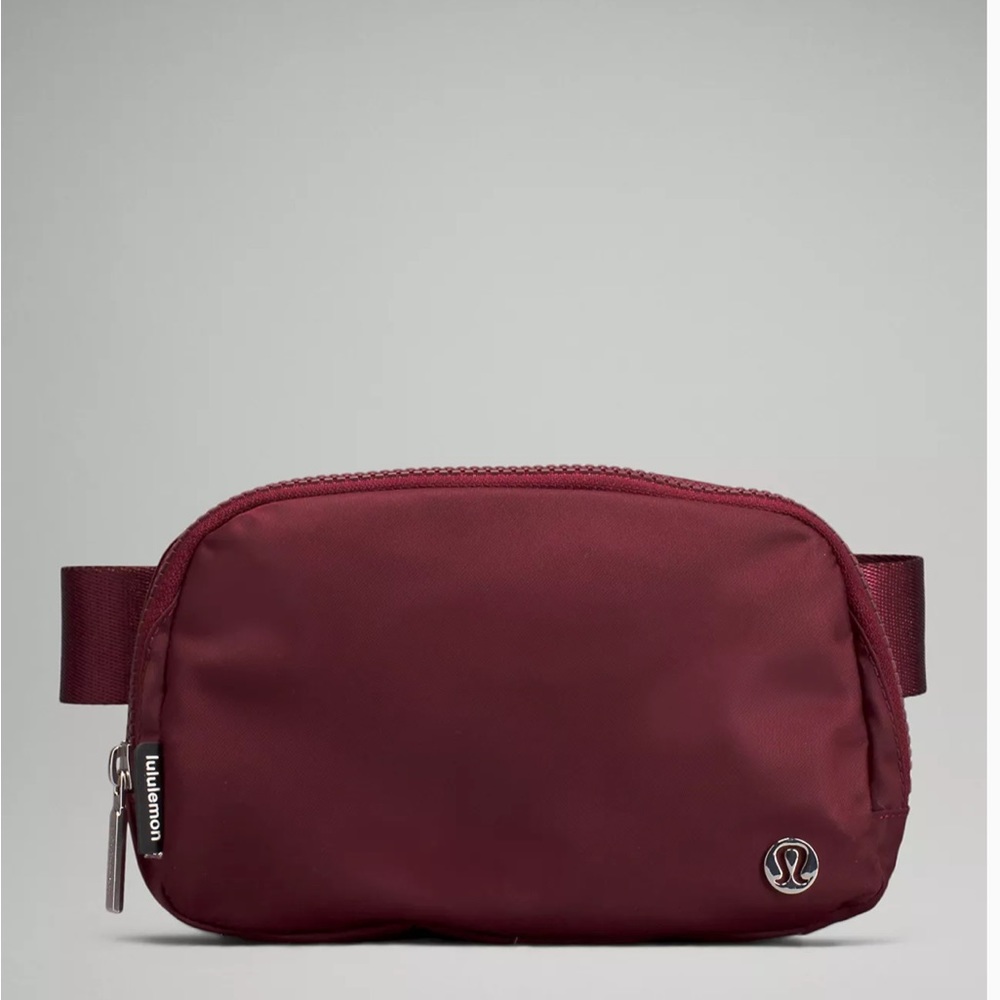 NWT Lululemon Red Merlot Everyday Belt Bag!
